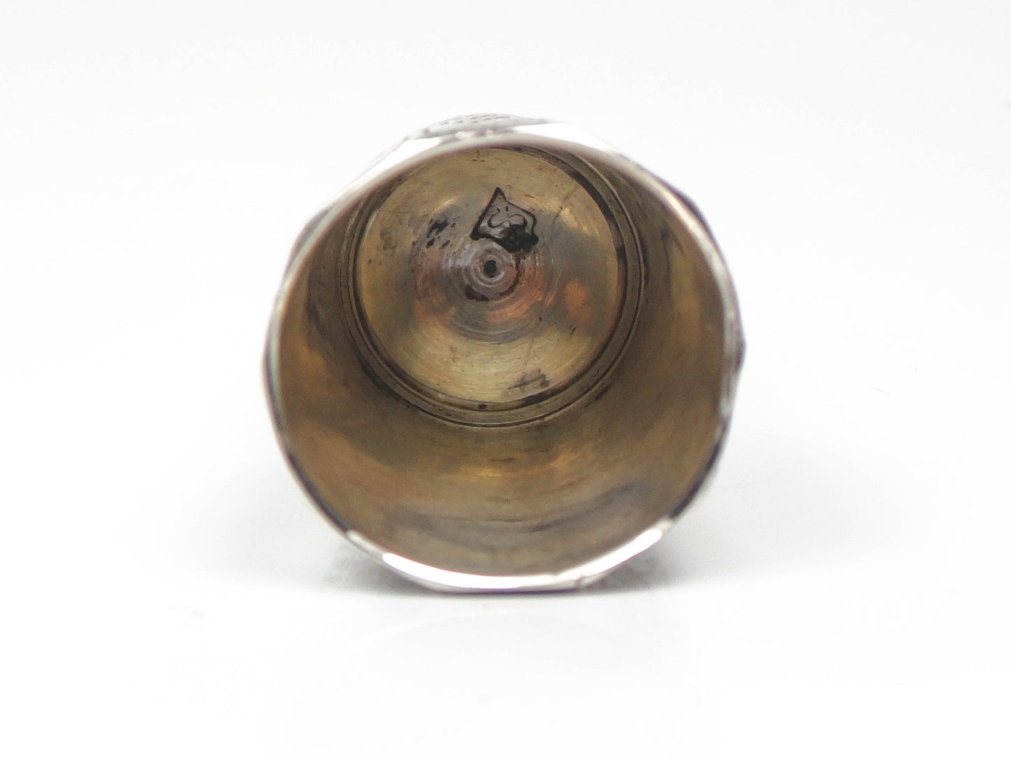 Vintage Simons Brothers Sterling Silver Sewing Thimble. Size 9