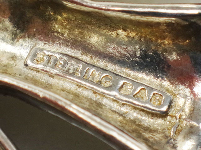 Vintage Sterling Silver 14k Gold Peace Dove Pin - BA Ballou Bird Brooch