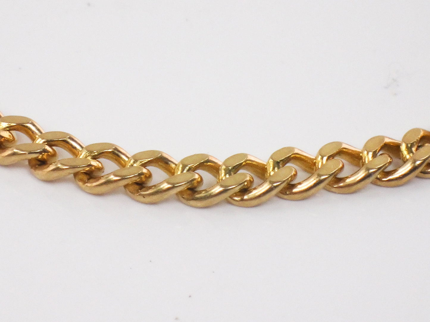 Vintage Long 14k Solid Yellow Gold Link Chain 28.5" 15.2 grams