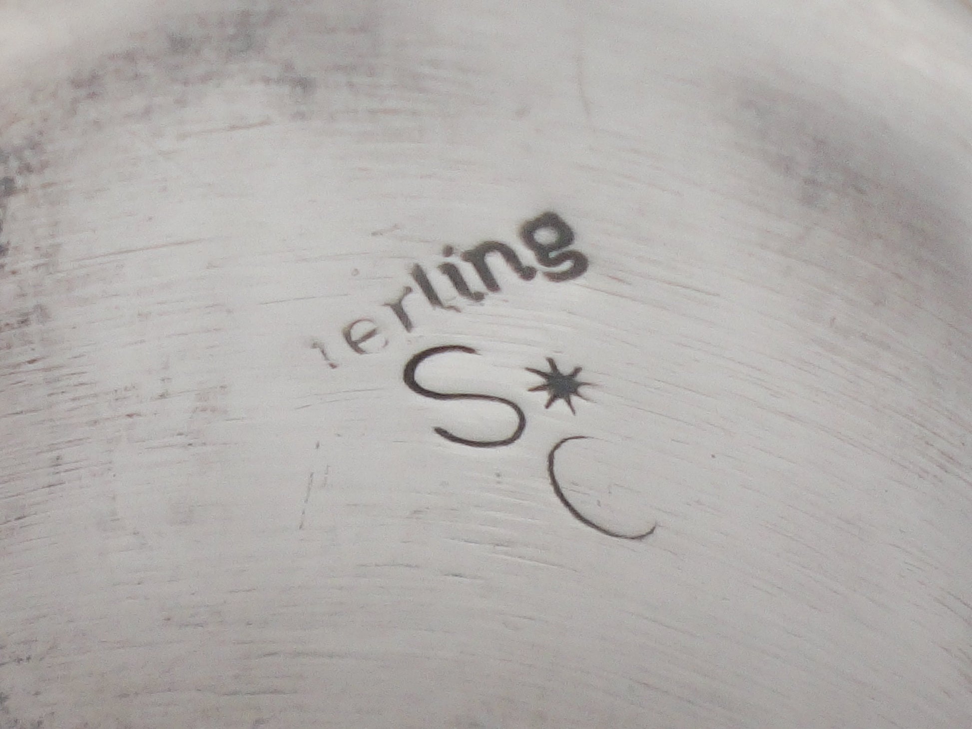 Vintage Large Sterling Silver Onyx Ring, Men's Unisex Southwestern Style Ring, Size 12.75