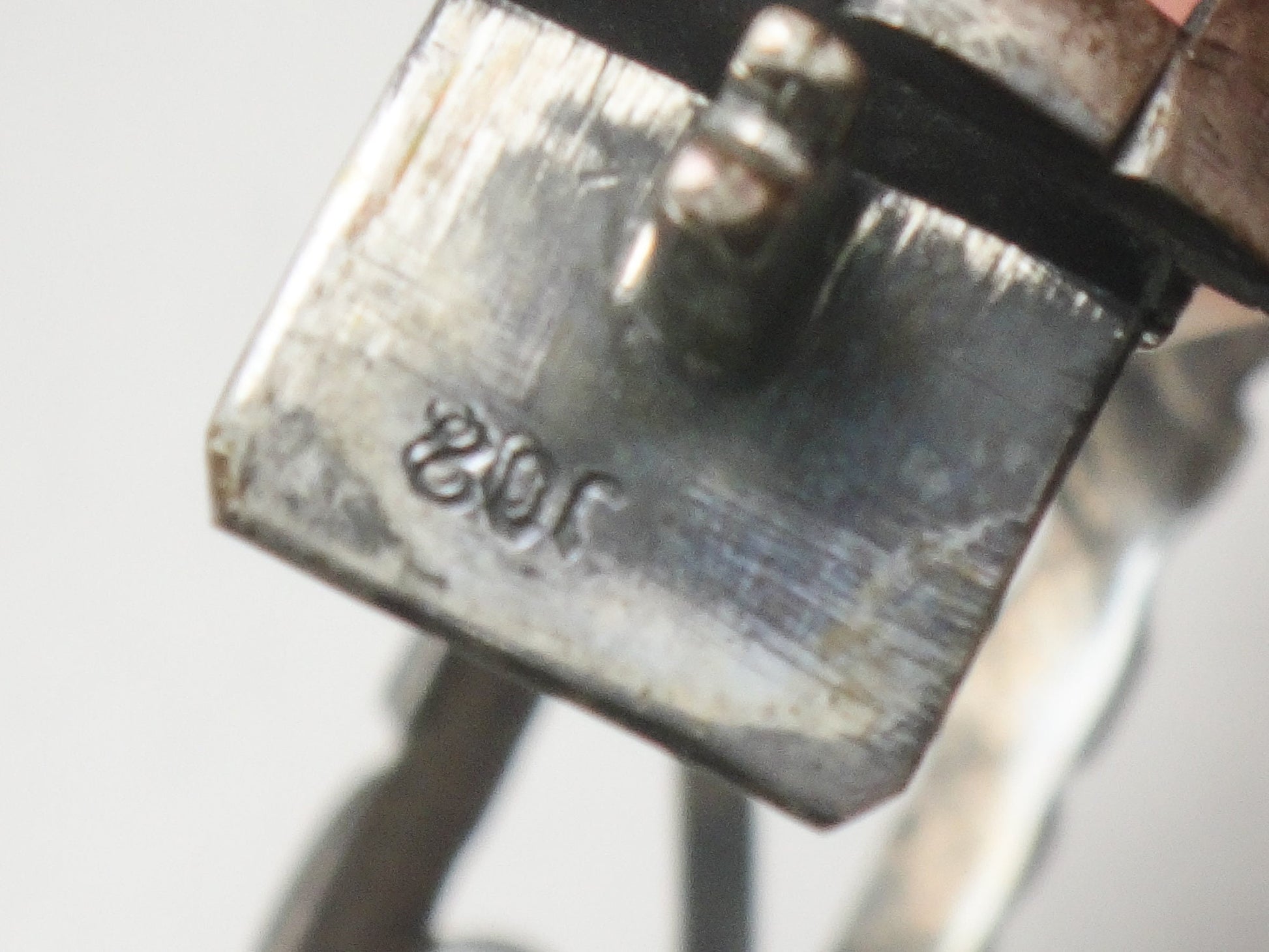 Vintage 800 Silver Sodalite Bracelet: Floral Scroll Design