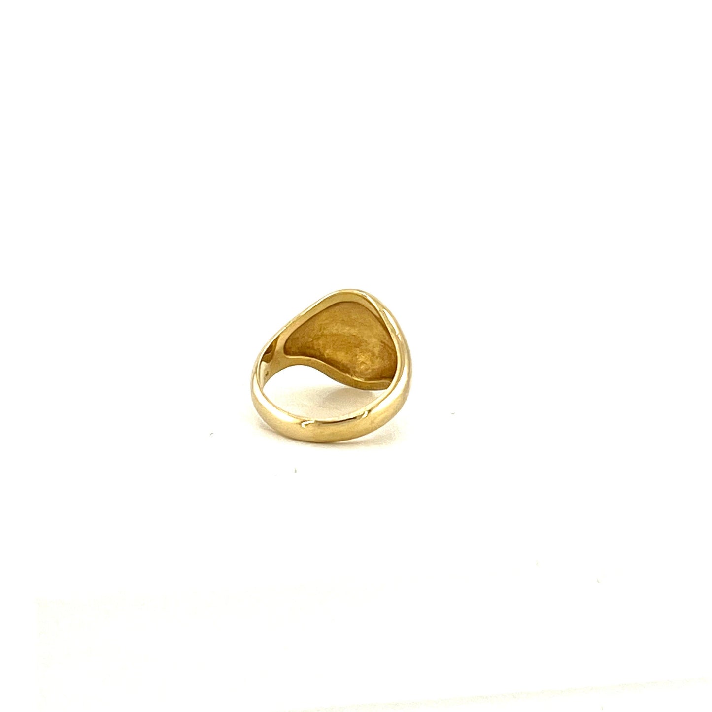 Vintage Solid 14k Yellow Gold Polished Dome Ring Size 6