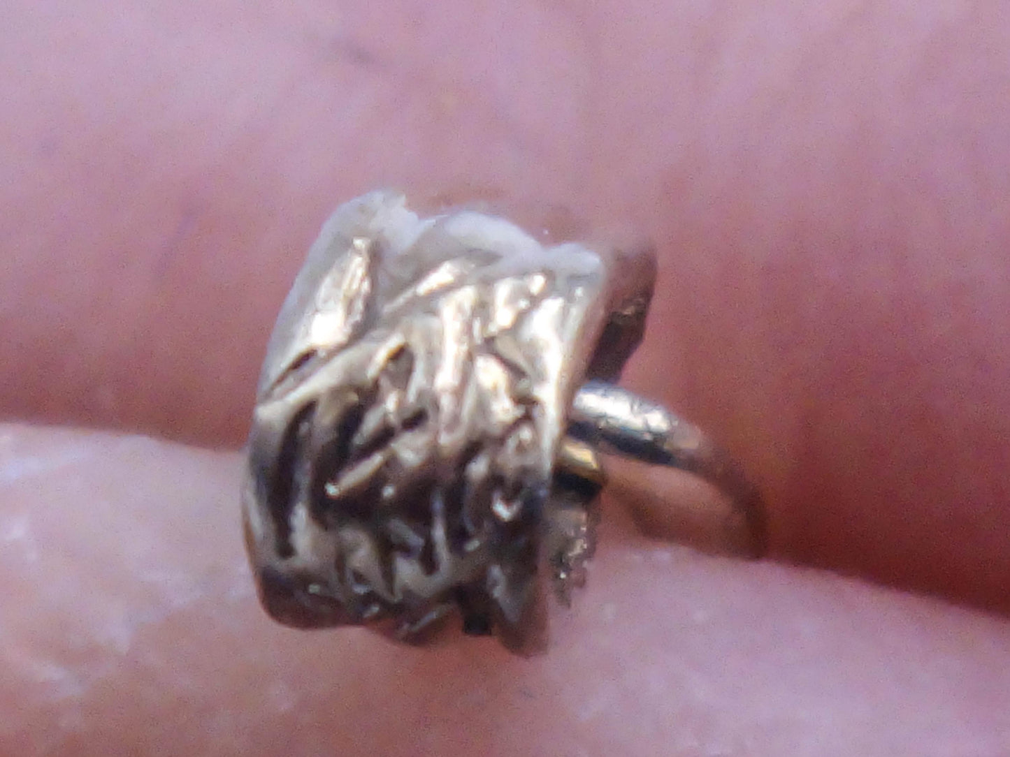 Vintage 14k Gold Engraved Cross - Esemco Ornate Fleury Style Cross