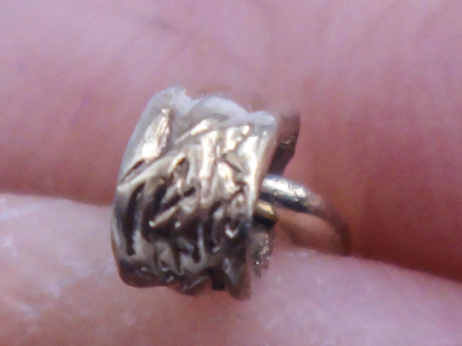 Vintage 14k Gold Engraved Cross - Esemco Ornate Fleury Style Cross