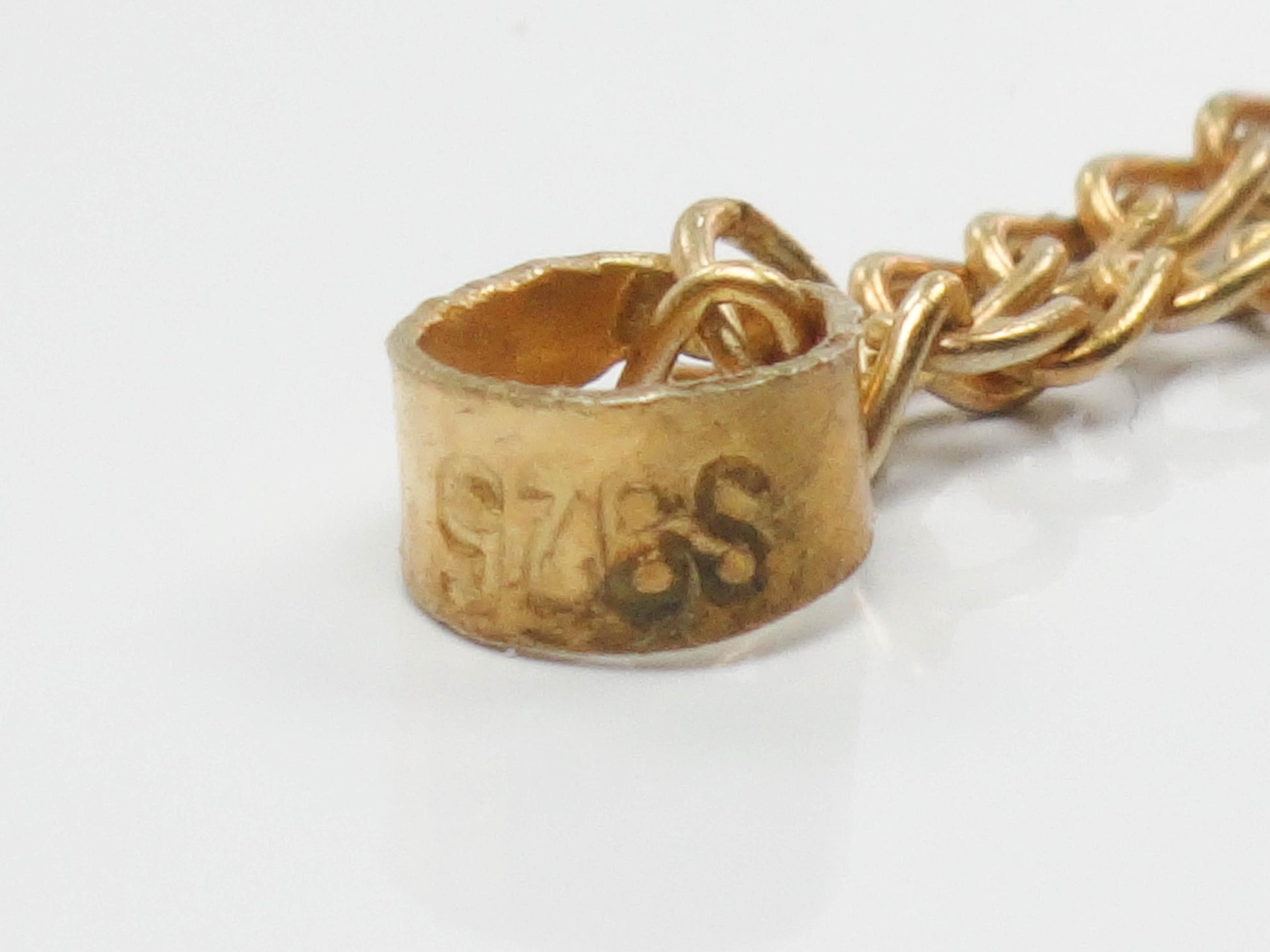 Vintage Gilt Silver Mesh Purse Pendant with Enamel Flowers, Floral Gold Vermeil Over Silver Handbag Charm with Moving Parts