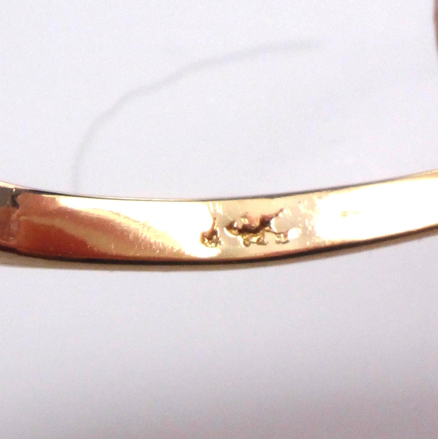 14k Sapphire Wedding Band - Vintage Yellow Gold Genuine Blue Gemstone Ring - Stacking - Size 8.5