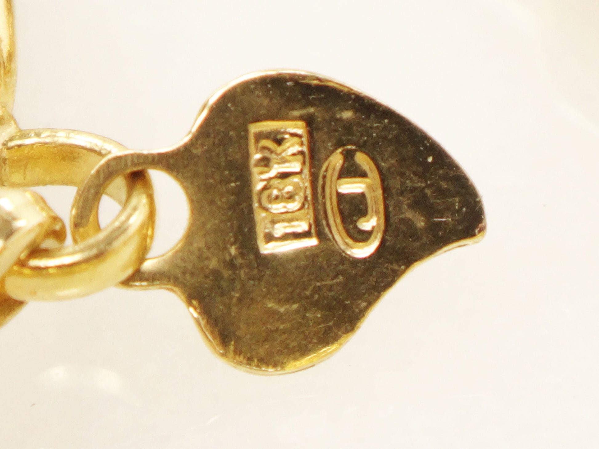 Vintage 18k Yellow Gold Mariner Link Bracelet, Italian Gold Puffed Link Bracelet 7 1/2"