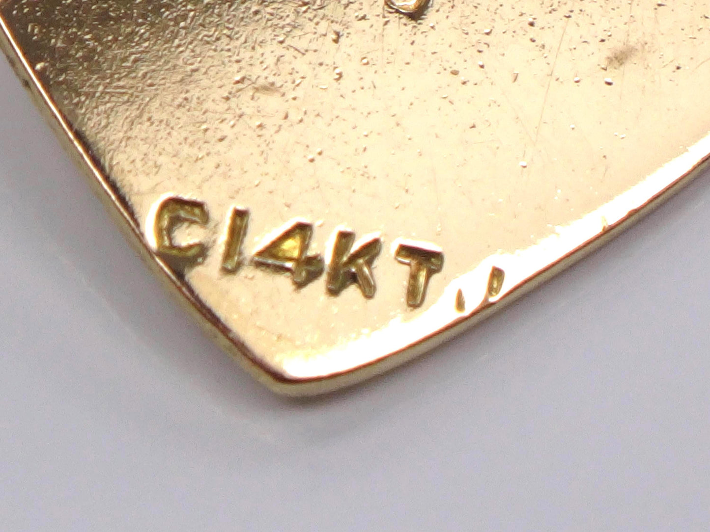 Vintage 14k Gold Heart Pendant: Pearl and Sunburst Design