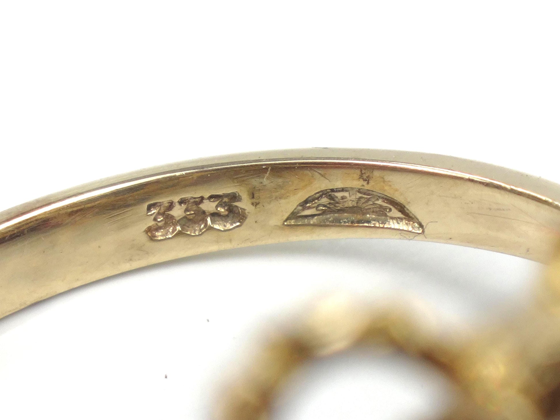 Vintage Yellow Gold Floral Amethyst Ring, Size 7