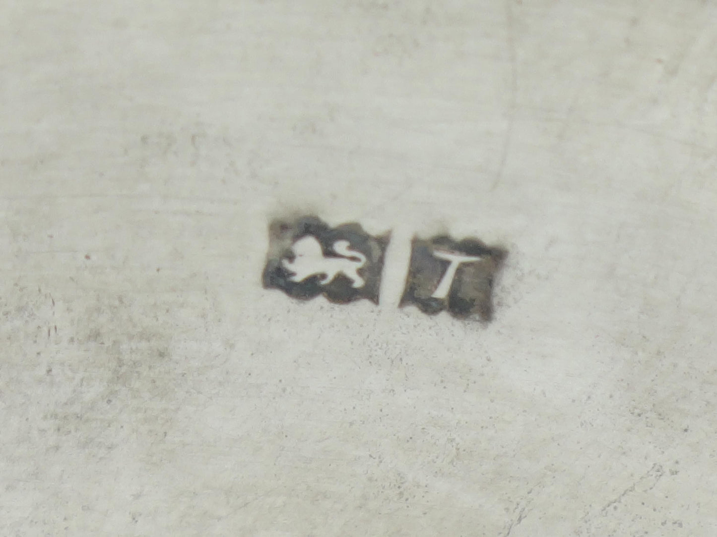 Vintage Sterling Silver Bangle Bracelet with Engraving: Hinged, English Hallmarks