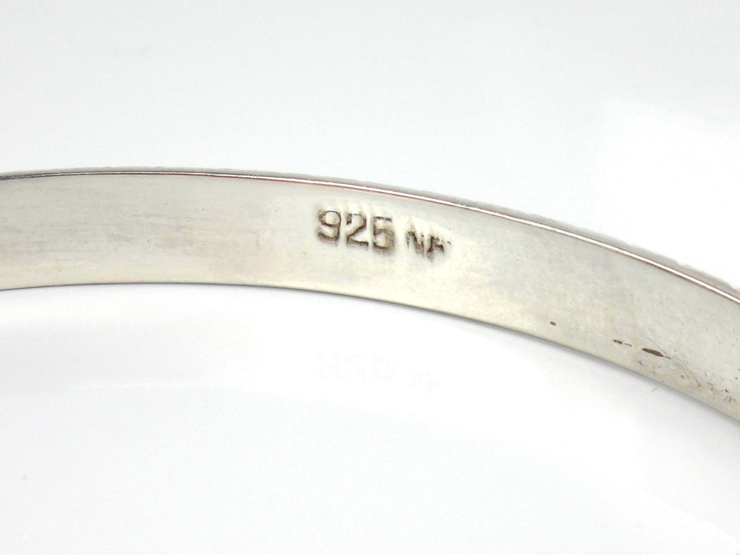 Vintage Thin Sterling Silver Bangle Bracelet