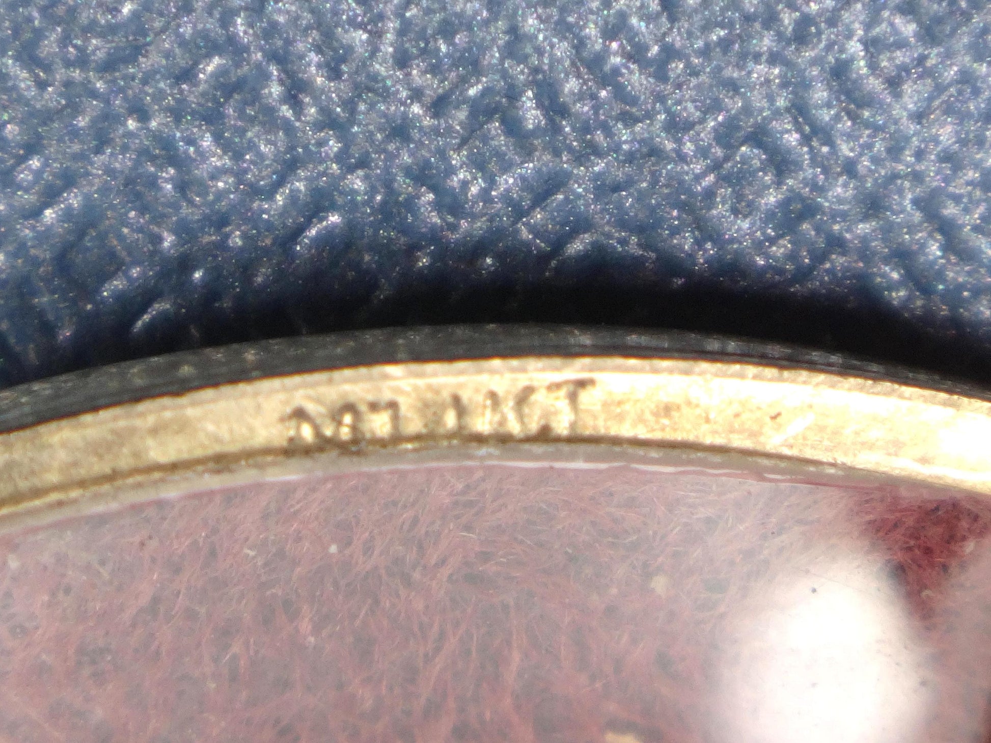 Vintage 14k Gold I Love You Heart Locket Pendant